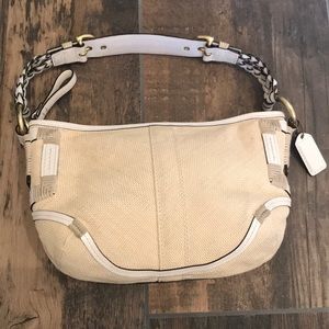 Coach - Angora Straw Hobo Bag